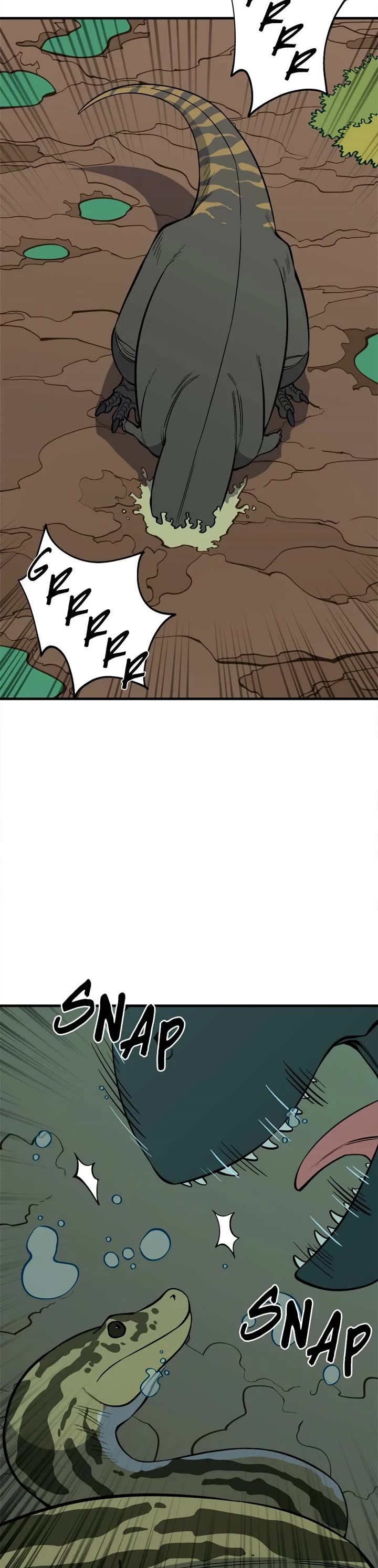 Ancient Animals Chapter 42 page 34 - Chapter 42: Ep. 42 - The Footprint Pond (2)
