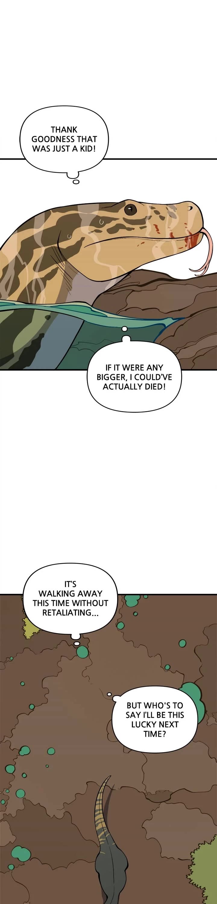 Ancient Animals Chapter 42 page 37 - Chapter 42: Ep. 42 - The Footprint Pond (2)