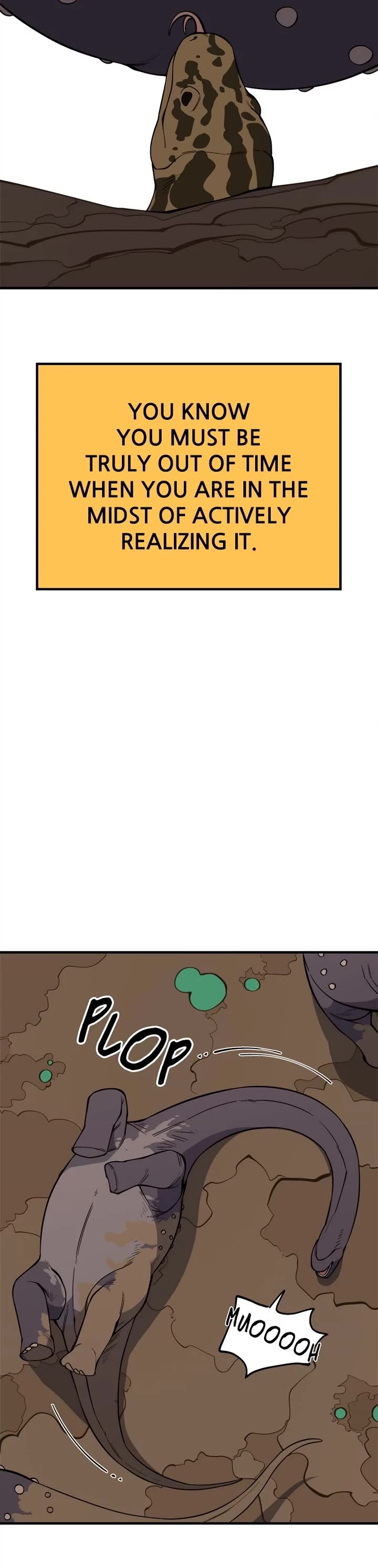Ancient Animals Chapter 42 page 44 - Chapter 42: Ep. 42 - The Footprint Pond (2)