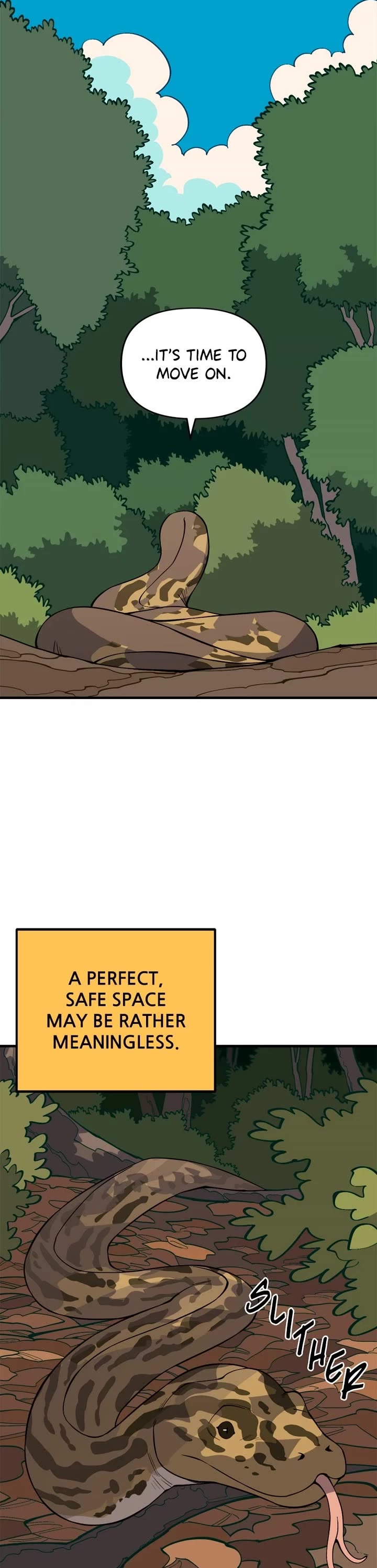 Ancient Animals Chapter 42 page 49 - Chapter 42: Ep. 42 - The Footprint Pond (2)