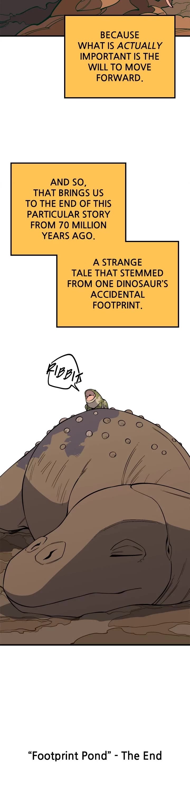 Ancient Animals Chapter 42 page 50 - Chapter 42: Ep. 42 - The Footprint Pond (2)