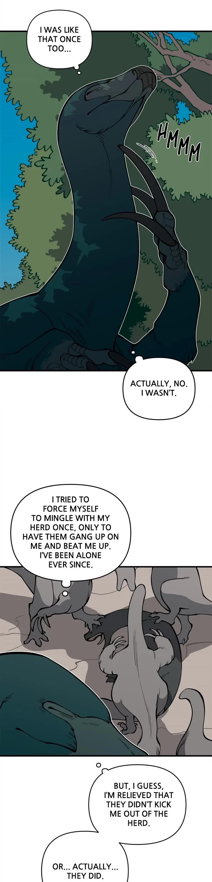 Ancient Animals Chapter 43 page 14 - Chapter 43: Ep. 43 - Protect the Lake (1)