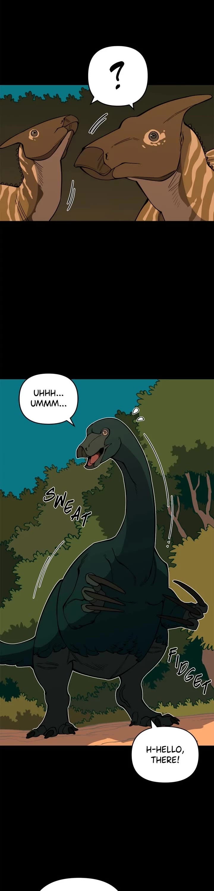 Ancient Animals Chapter 43 page 20 - Chapter 43: Ep. 43 - Protect the Lake (1)