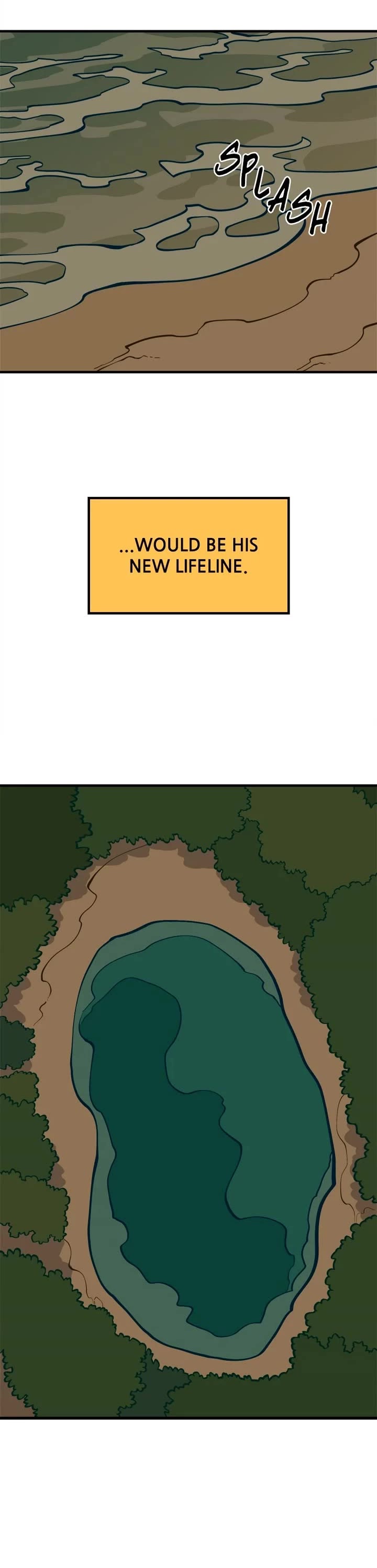 Ancient Animals Chapter 43 page 44 - Chapter 43: Ep. 43 - Protect the Lake (1)