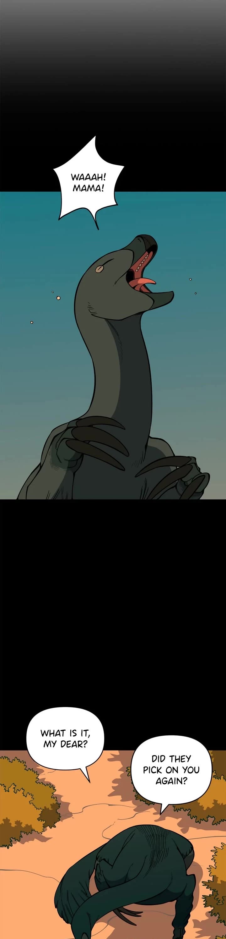 Ancient Animals Chapter 44 page 34 - Chapter 44: Ep. 44 - Protect the Lake (2)