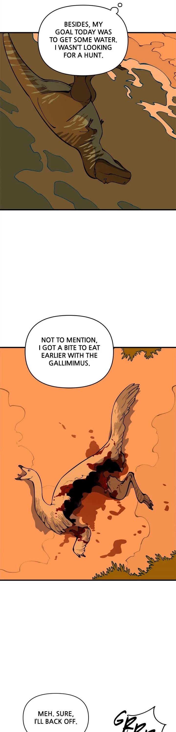 Ancient Animals Chapter 47 page 20 - Chapter 47: Ep. 47 - Protect the Lake (5)