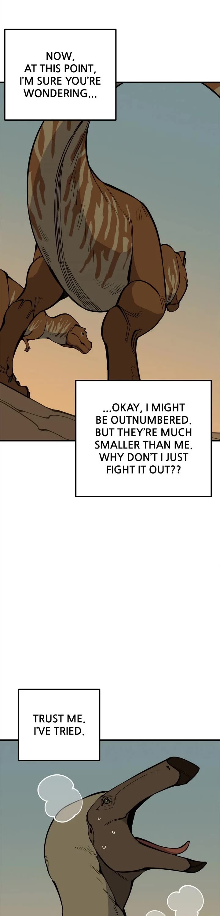 Ancient Animals Chapter 48 page 35 - Chapter 48: Ep. 48 - Protect the Lake (6)