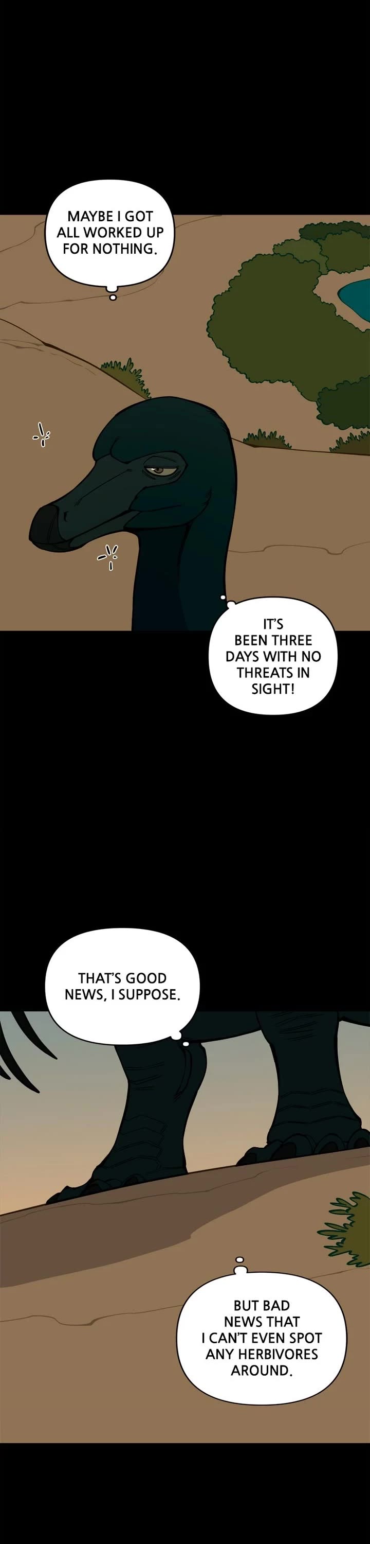 Ancient Animals Chapter 49 page 22 - Chapter 49: Ep. 49 - Protect the Lake (7)