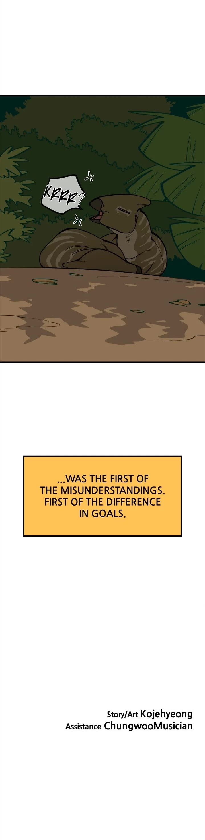 Ancient Animals Chapter 49 page 38 - Chapter 49: Ep. 49 - Protect the Lake (7)