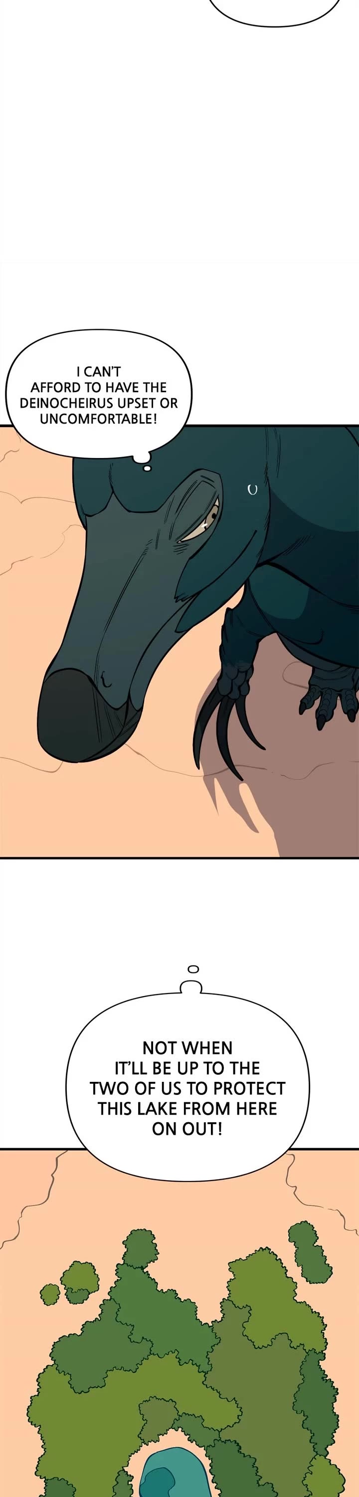 Ancient Animals Chapter 50 page 11 - Chapter 50: Ep. 50 - Protect the Lake (8)