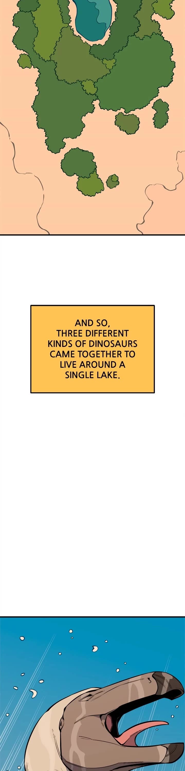 Ancient Animals Chapter 50 page 12 - Chapter 50: Ep. 50 - Protect the Lake (8)