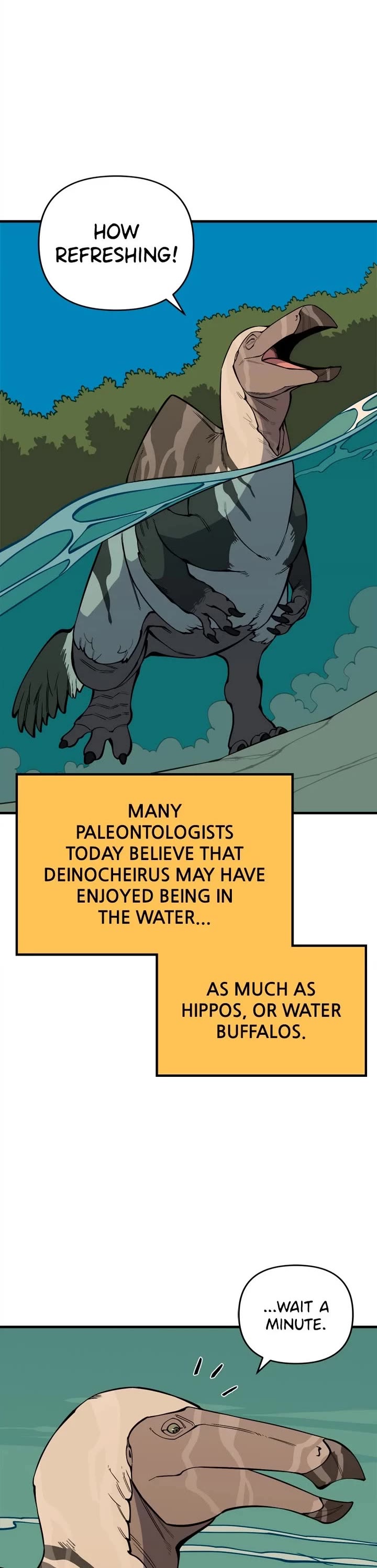 Ancient Animals Chapter 50 page 15 - Chapter 50: Ep. 50 - Protect the Lake (8)