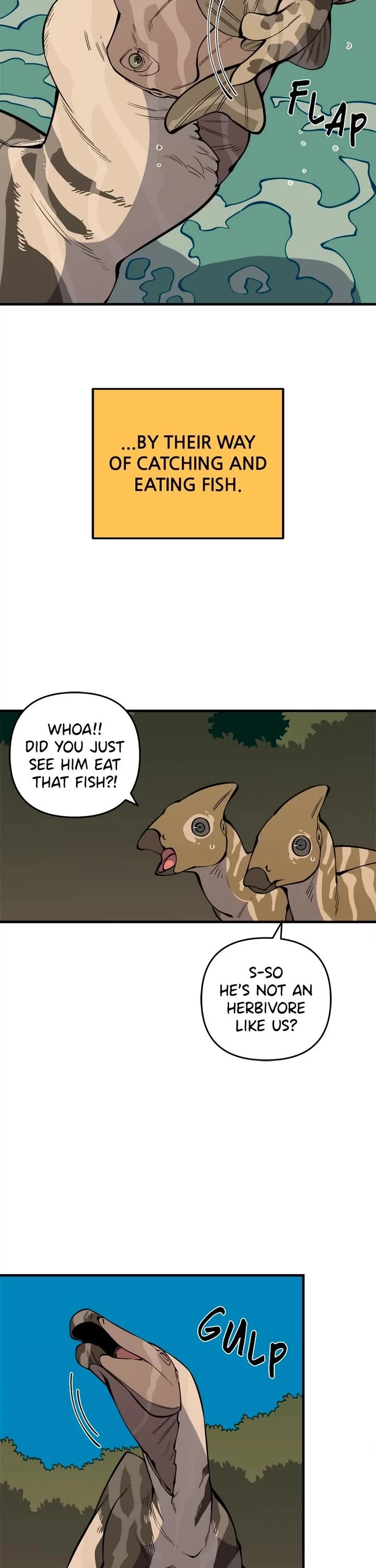 Ancient Animals Chapter 50 page 17 - Chapter 50: Ep. 50 - Protect the Lake (8)