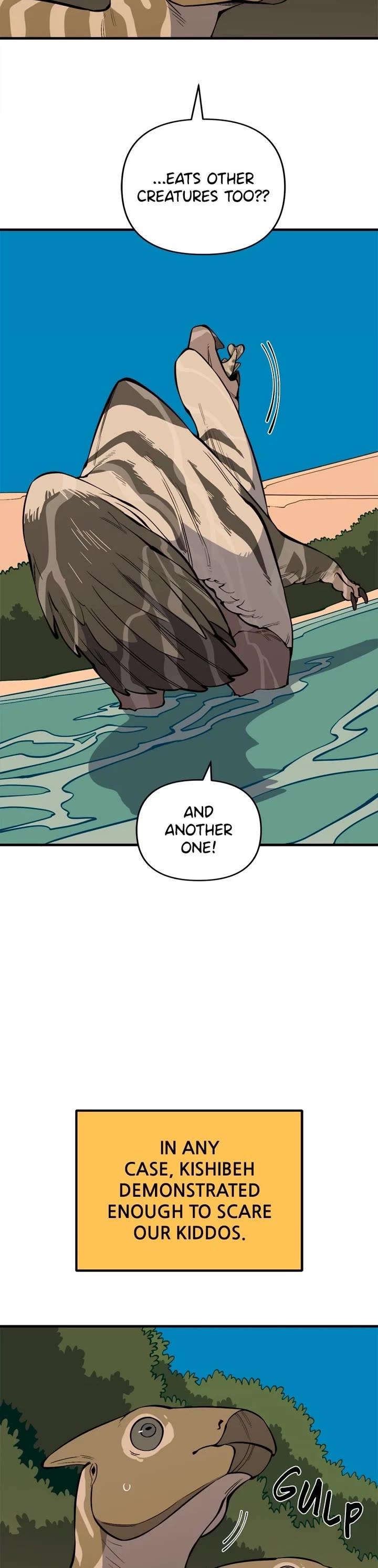 Ancient Animals Chapter 50 page 19 - Chapter 50: Ep. 50 - Protect the Lake (8)