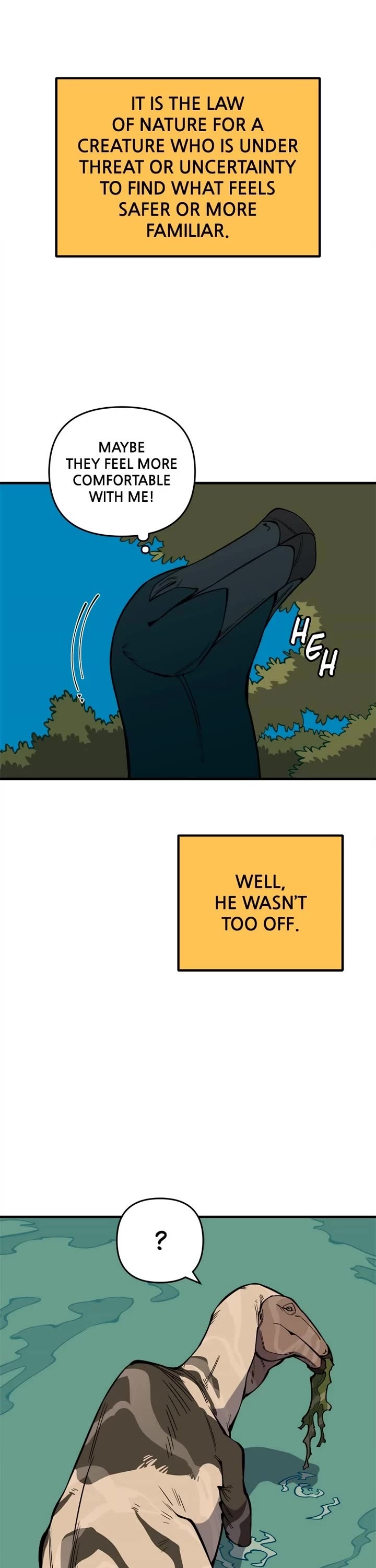 Ancient Animals Chapter 50 page 22 - Chapter 50: Ep. 50 - Protect the Lake (8)