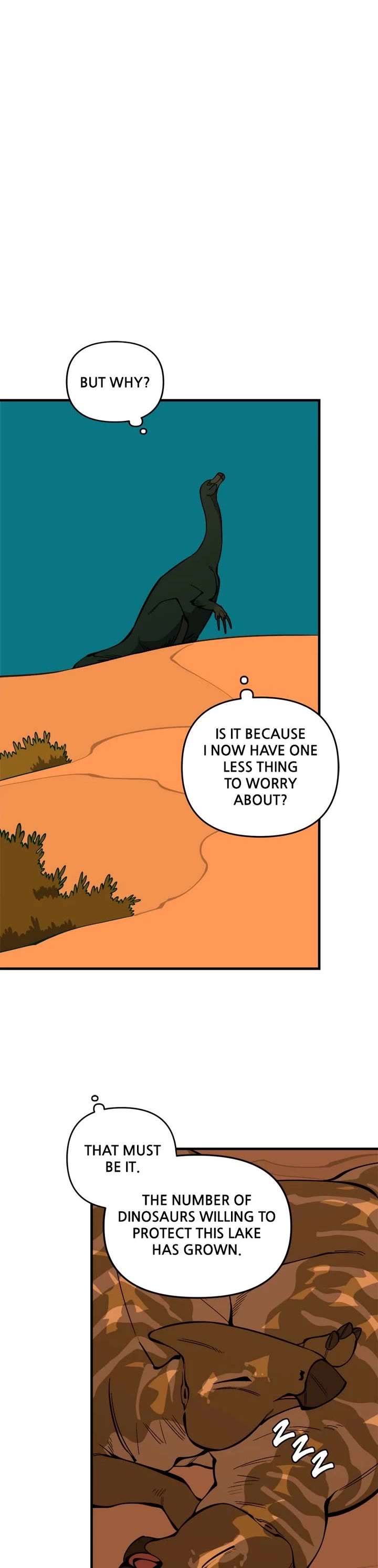 Ancient Animals Chapter 50 page 30 - Chapter 50: Ep. 50 - Protect the Lake (8)
