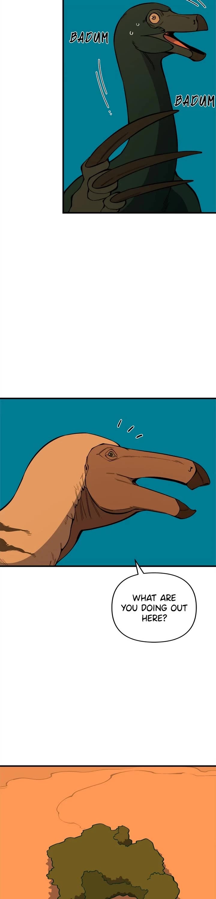 Ancient Animals Chapter 50 page 34 - Chapter 50: Ep. 50 - Protect the Lake (8)