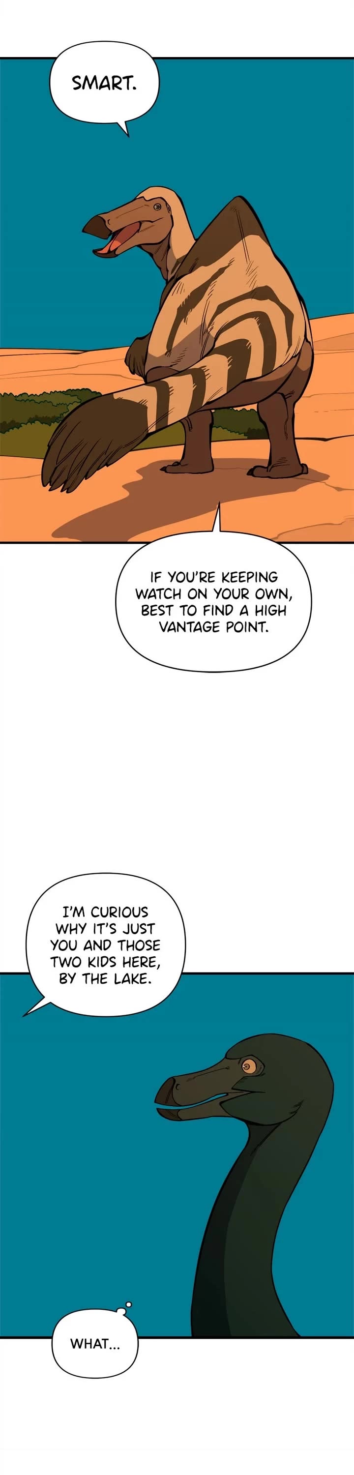 Ancient Animals Chapter 50 page 36 - Chapter 50: Ep. 50 - Protect the Lake (8)