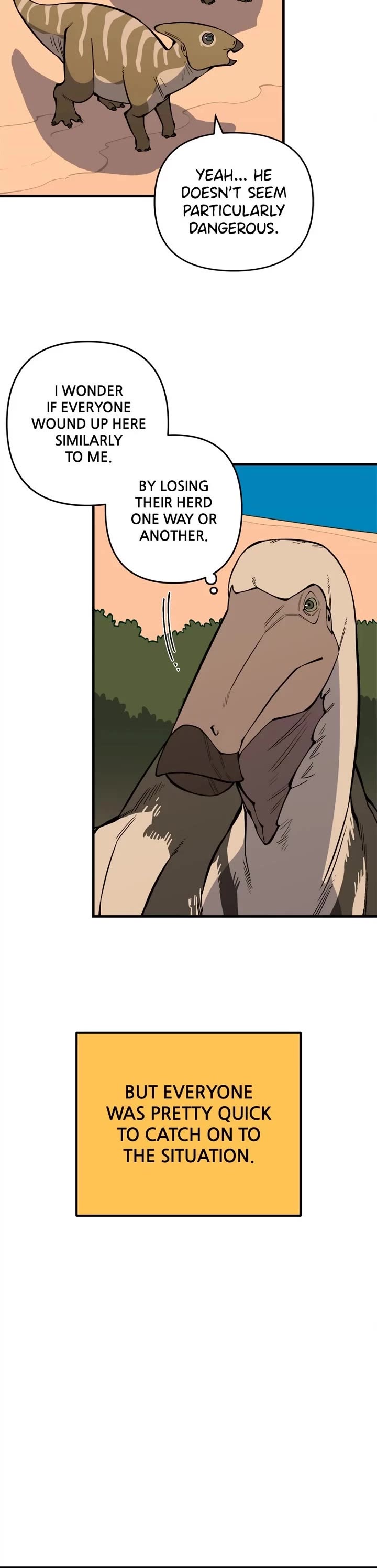 Ancient Animals Chapter 50 page 9 - Chapter 50: Ep. 50 - Protect the Lake (8)