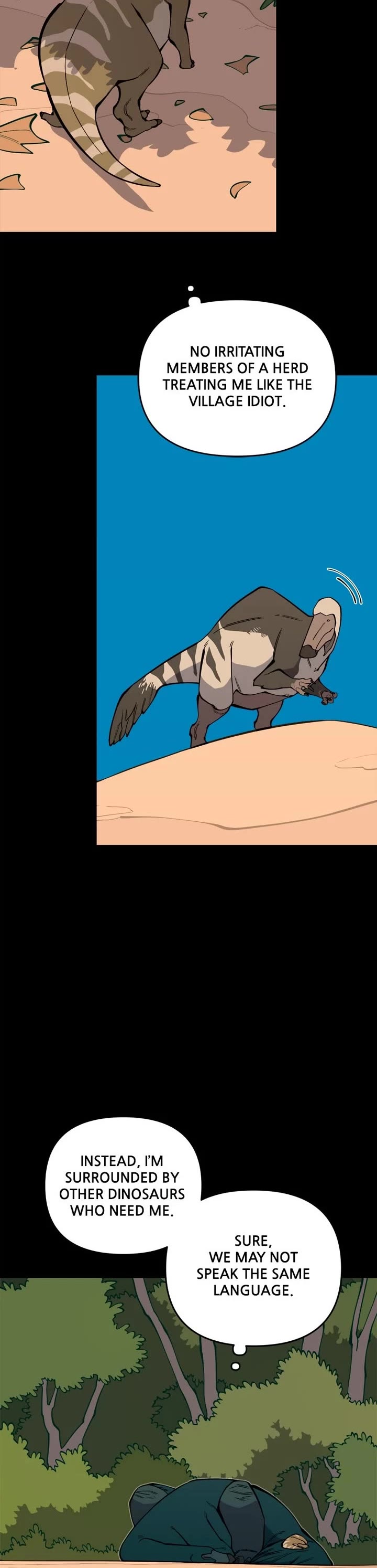 Ancient Animals Chapter 51 page 35 - Chapter 51: Ep. 51 - Protect the Lake (9)