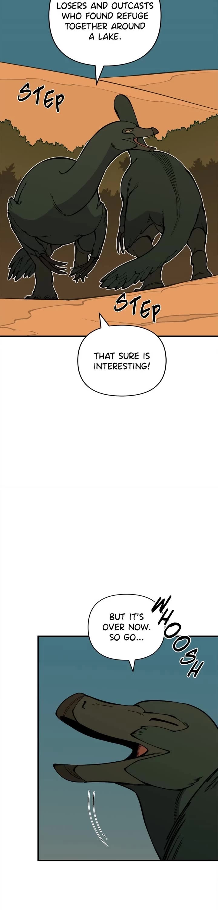 Ancient Animals Chapter 52 page 21 - Chapter 52: Ep. 52 - Protect the Lake (10)