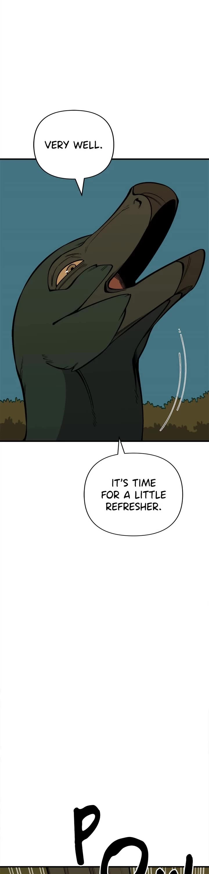 Ancient Animals Chapter 52 page 28 - Chapter 52: Ep. 52 - Protect the Lake (10)