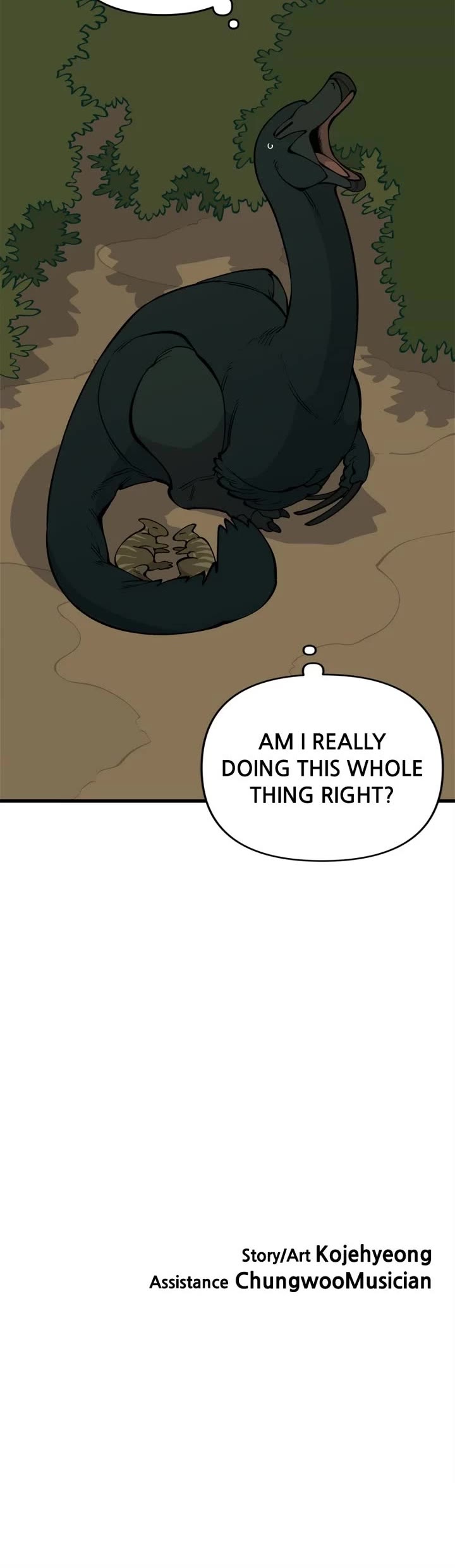 Ancient Animals Chapter 54 page 50 - Chapter 54: Ep. 54 - Protect the Lake (12)