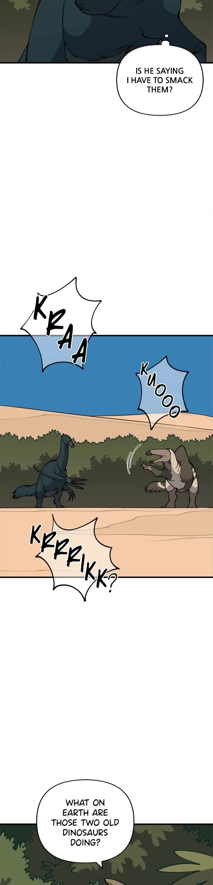 Ancient Animals Chapter 55 page 15 - Chapter 55: Ep. 55 - Protect the Lake (13)