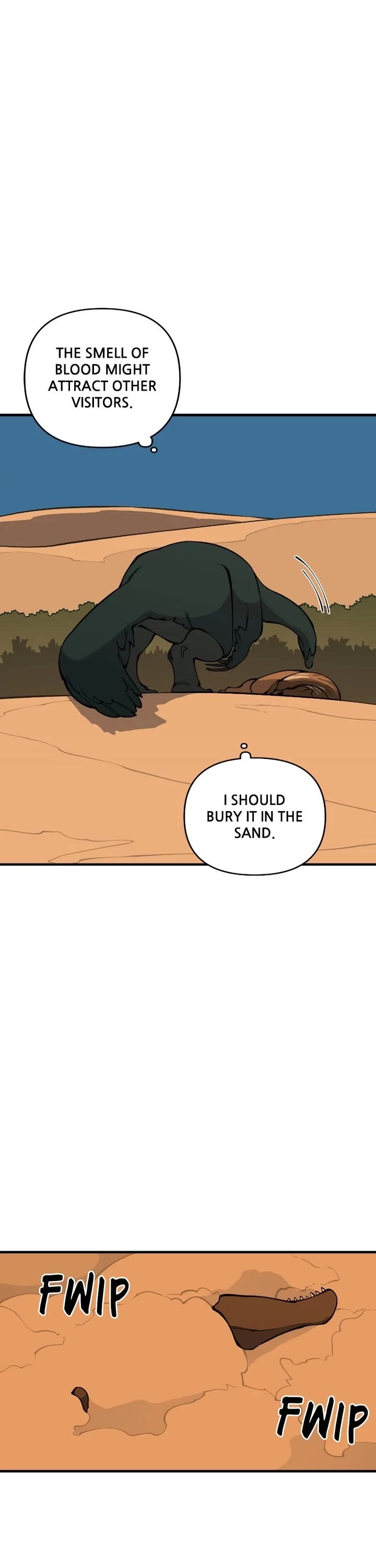 Ancient Animals Chapter 56 page 33 - Chapter 56: Ep. 56 - Protect the Lake (14)