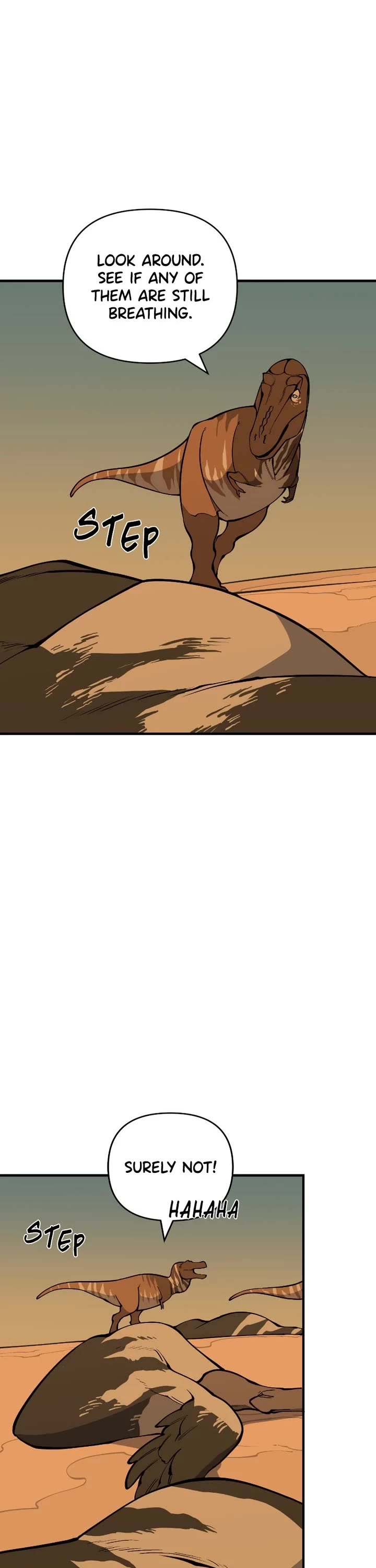 Ancient Animals Chapter 56 page 43 - Chapter 56: Ep. 56 - Protect the Lake (14)