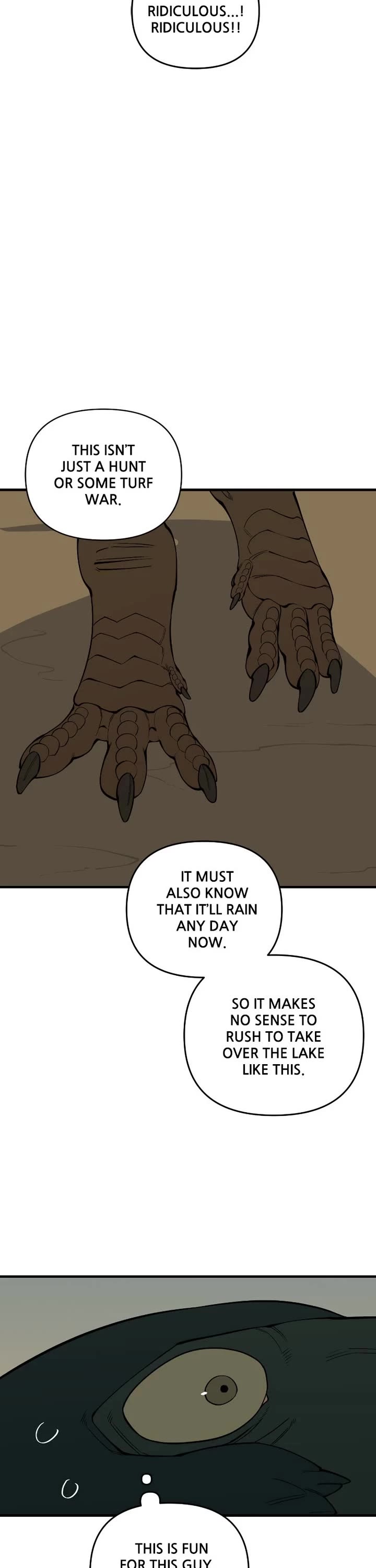 Ancient Animals Chapter 62 page 13 - Chapter 62: Ep. 62 - Protect the Lake (20)