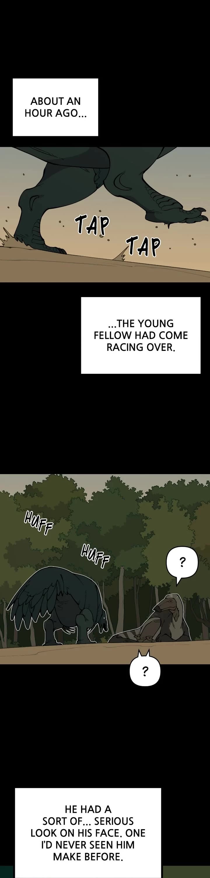Ancient Animals Chapter 64 page 1 - Chapter 64: Ep. 64 - Protect the Lake (22)
