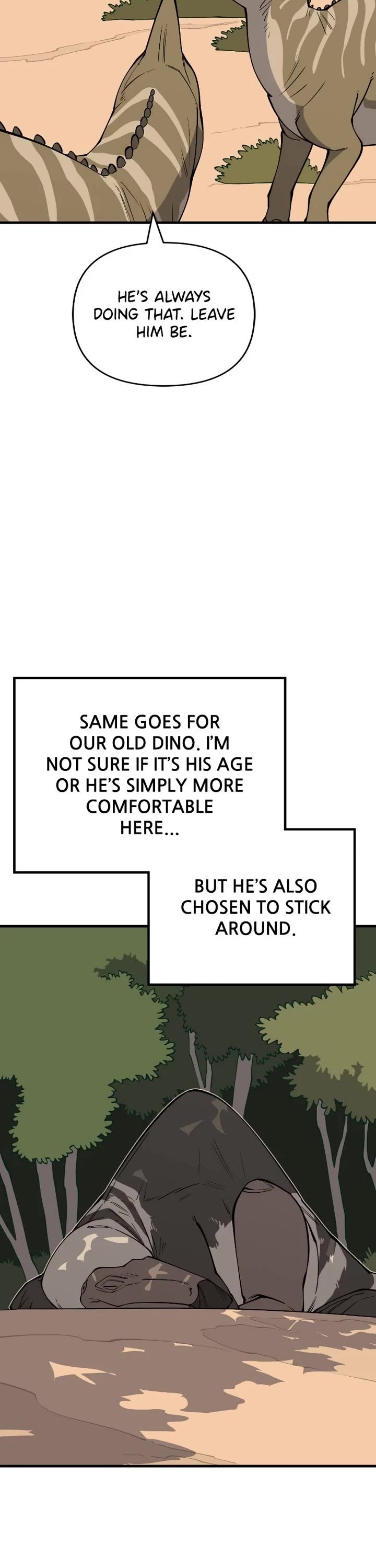 Ancient Animals Chapter 65 page 27 - Chapter 65: Ep. 65 - Protect the Lake (23)