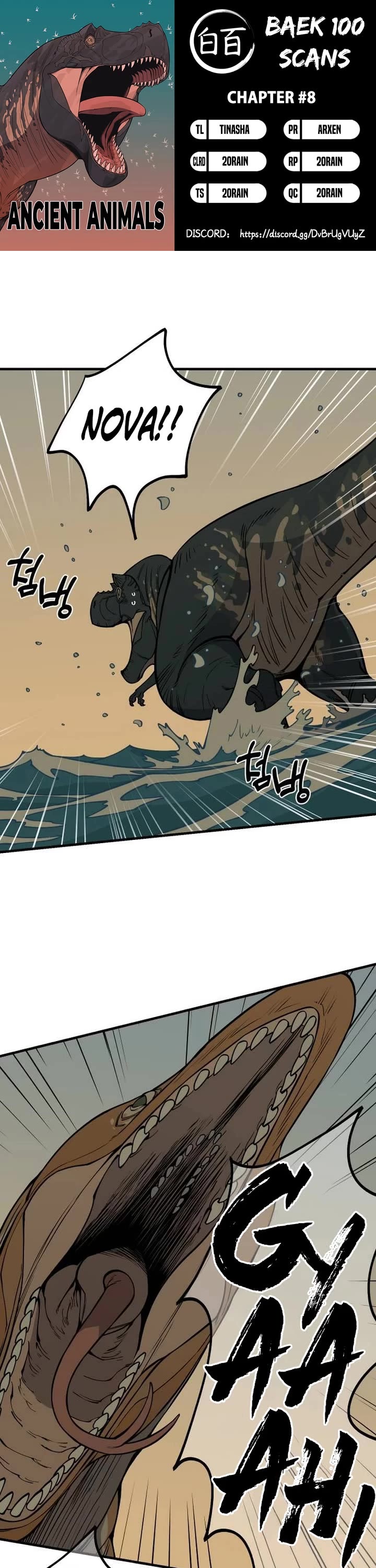 Ancient Animals Chapter 8 page 1 - Chapter 8: The Road Not Taken [8]
