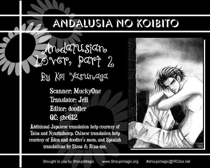 Andalusia no Koibito Chapter 1.2 page 1 - Chapter 1.2 : Andalusian Lover