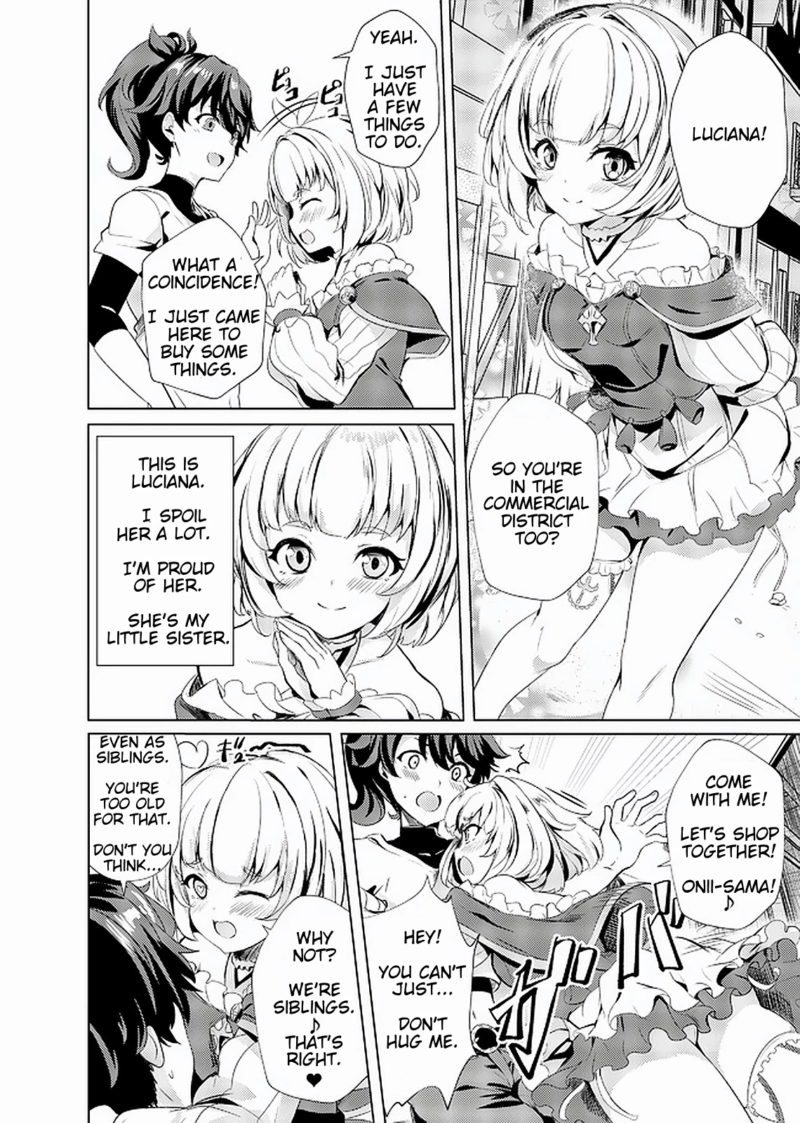 Ane ga Kensei de Imouto ga Kenja de Chapter 1 page 12 - Chapter 1