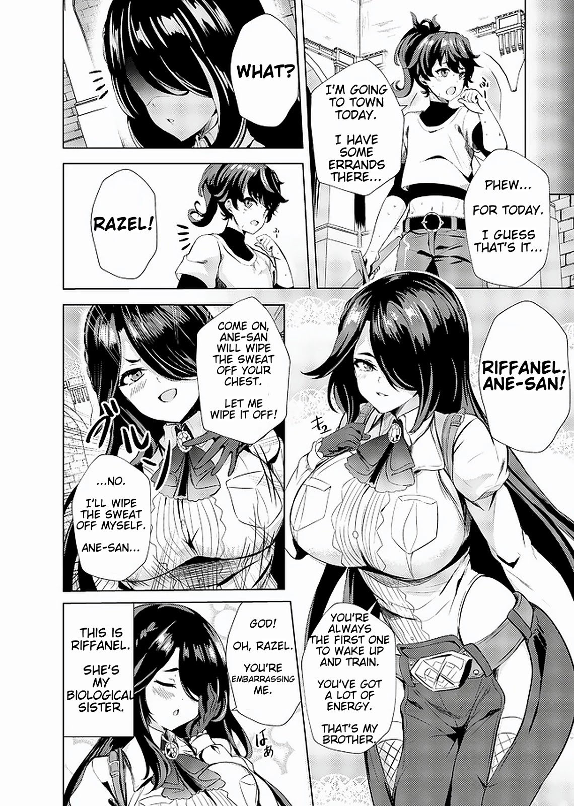 Ane ga Kensei de Imouto ga Kenja de Chapter 1 page 6 - Chapter 1