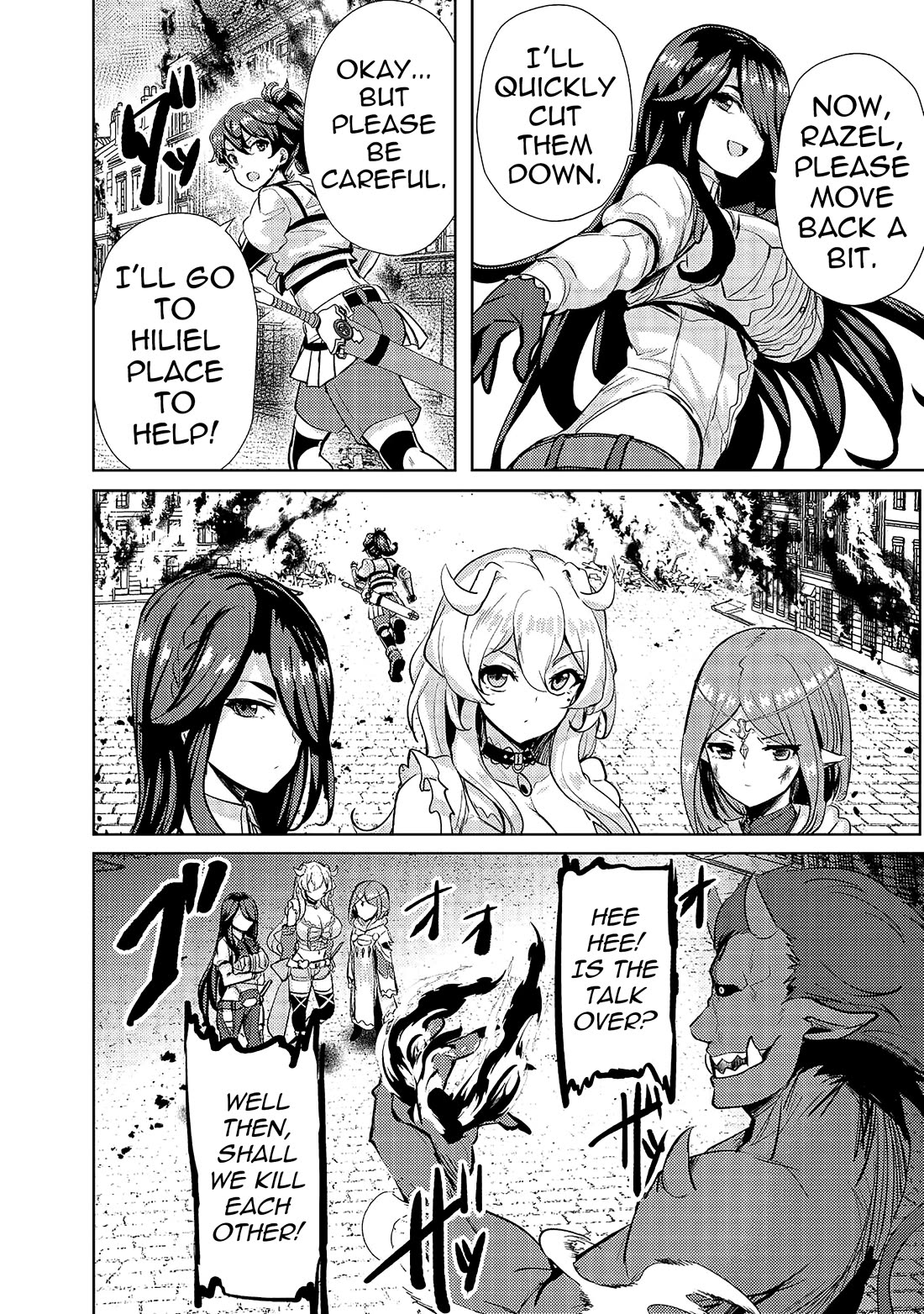 Ane ga Kensei de Imouto ga Kenja de Chapter 12 page 10 - Chapter 12: Older Sisters VS Demons