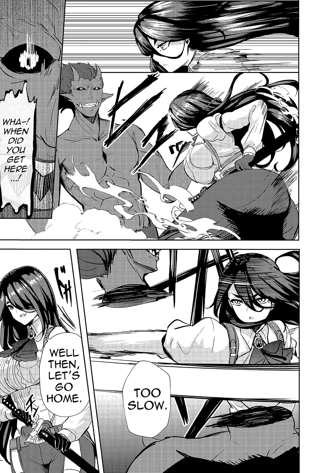 Ane ga Kensei de Imouto ga Kenja de Chapter 12 page 11 - Chapter 12: Older Sisters VS Demons