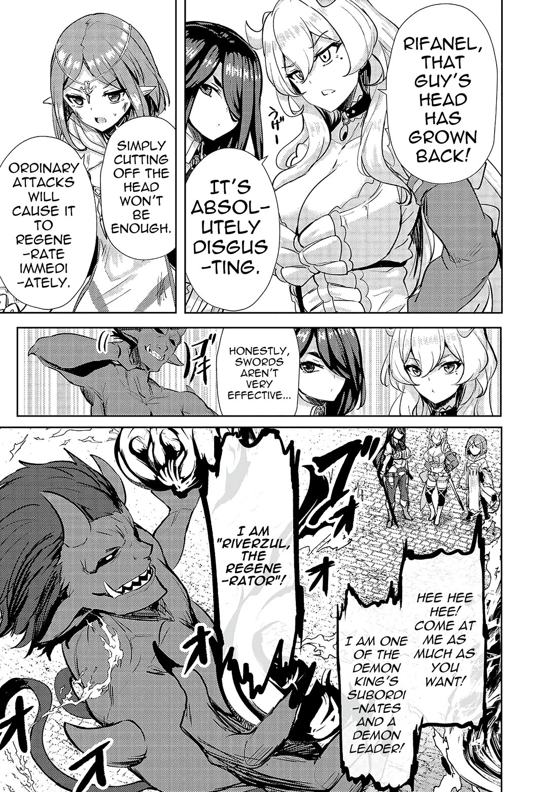 Ane ga Kensei de Imouto ga Kenja de Chapter 12 page 13 - Chapter 12: Older Sisters VS Demons