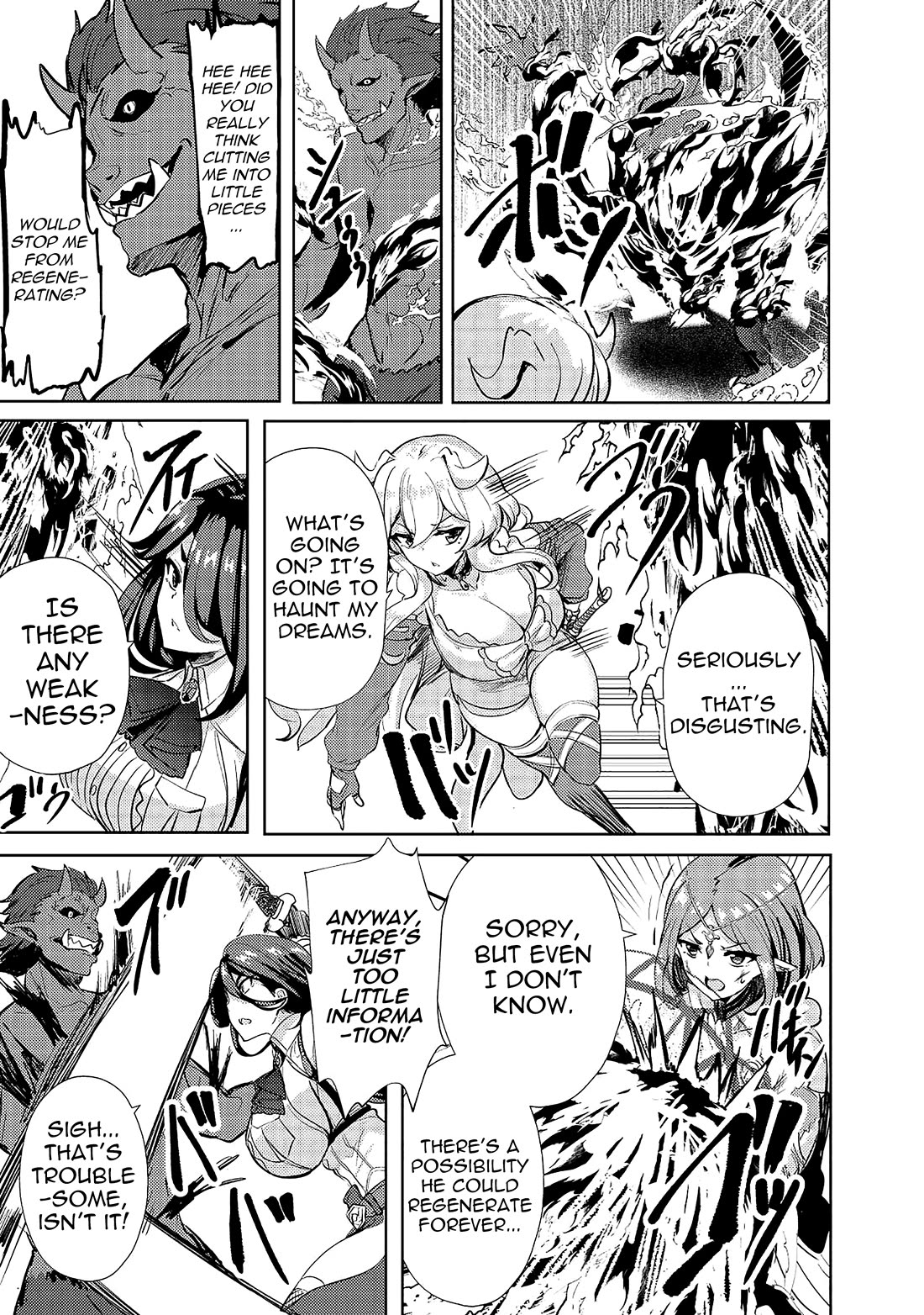 Ane ga Kensei de Imouto ga Kenja de Chapter 12 page 17 - Chapter 12: Older Sisters VS Demons