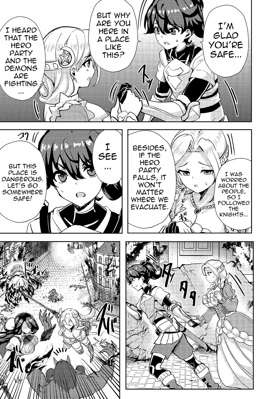 Ane ga Kensei de Imouto ga Kenja de Chapter 12 page 23 - Chapter 12: Older Sisters VS Demons