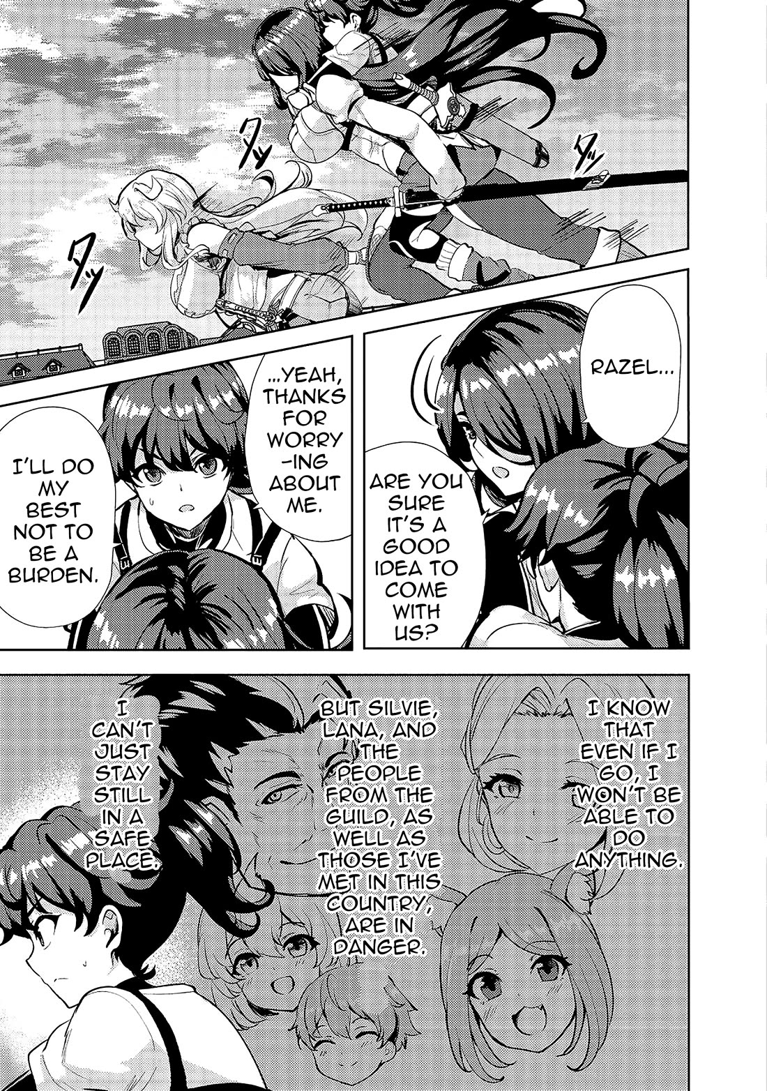 Ane ga Kensei de Imouto ga Kenja de Chapter 12 page 3 - Chapter 12: Older Sisters VS Demons