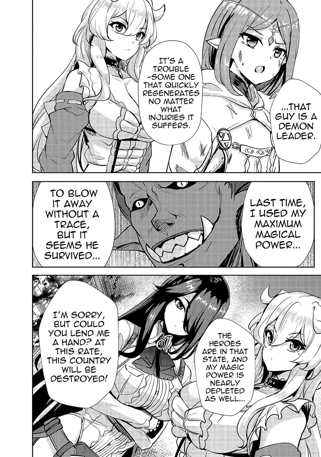 Ane ga Kensei de Imouto ga Kenja de Chapter 12 page 8 - Chapter 12: Older Sisters VS Demons