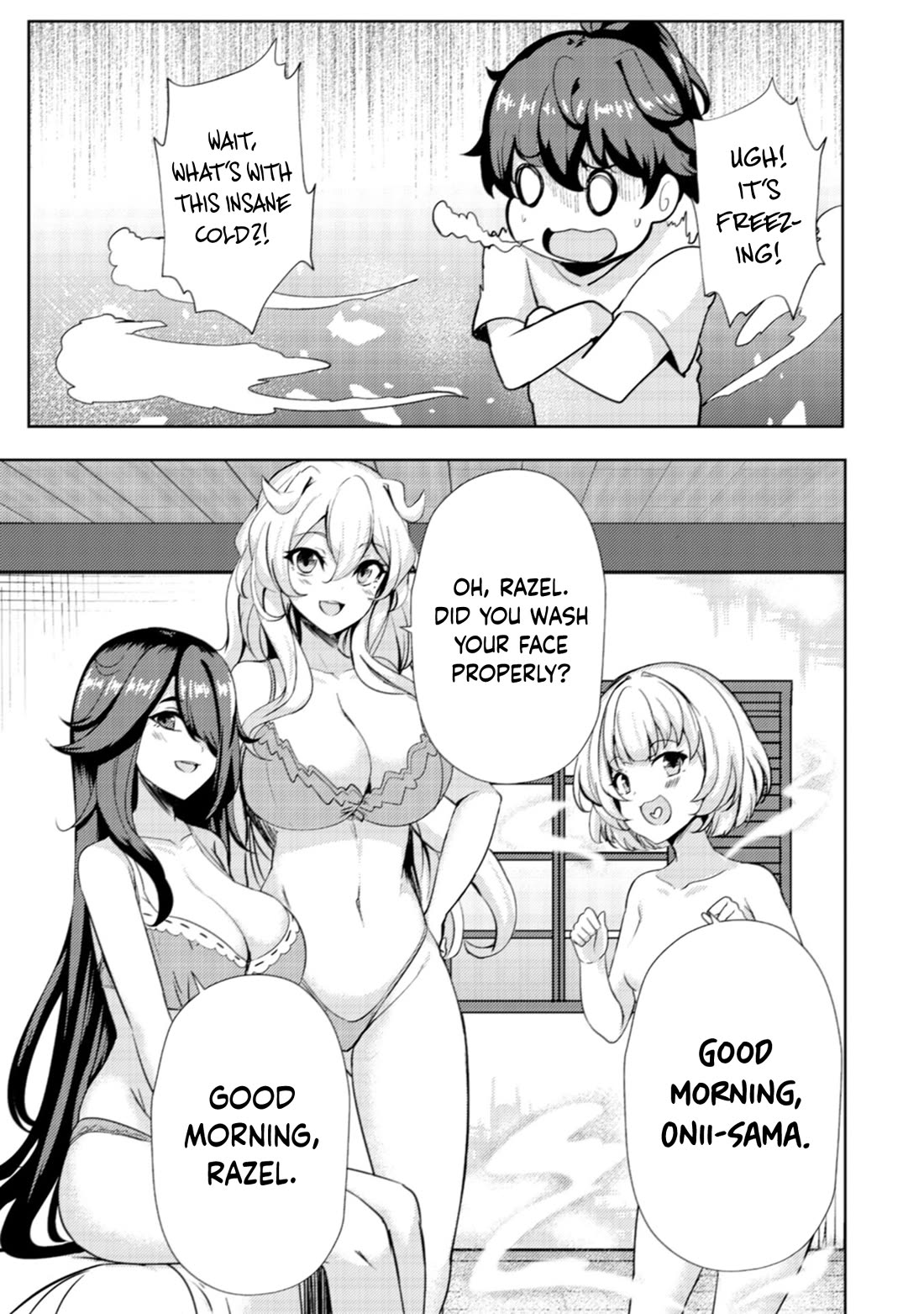 Ane ga Kensei de Imouto ga Kenja de Chapter 15 page 6 - Chapter 15: The Daily Life of The Four