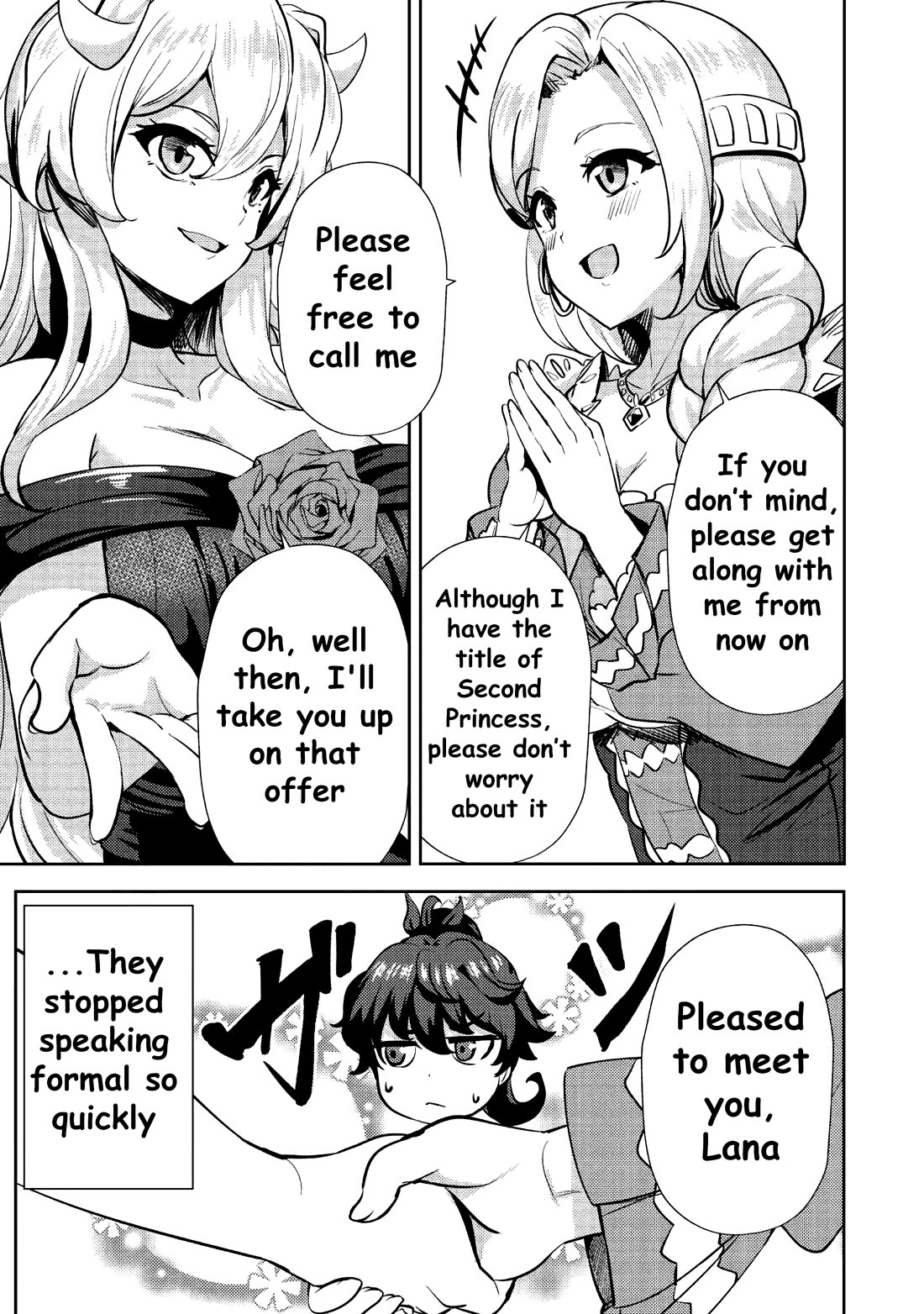 Ane ga Kensei de Imouto ga Kenja de Chapter 8 page 12 - Chapter 8: Chapter 8 Lana and Hana