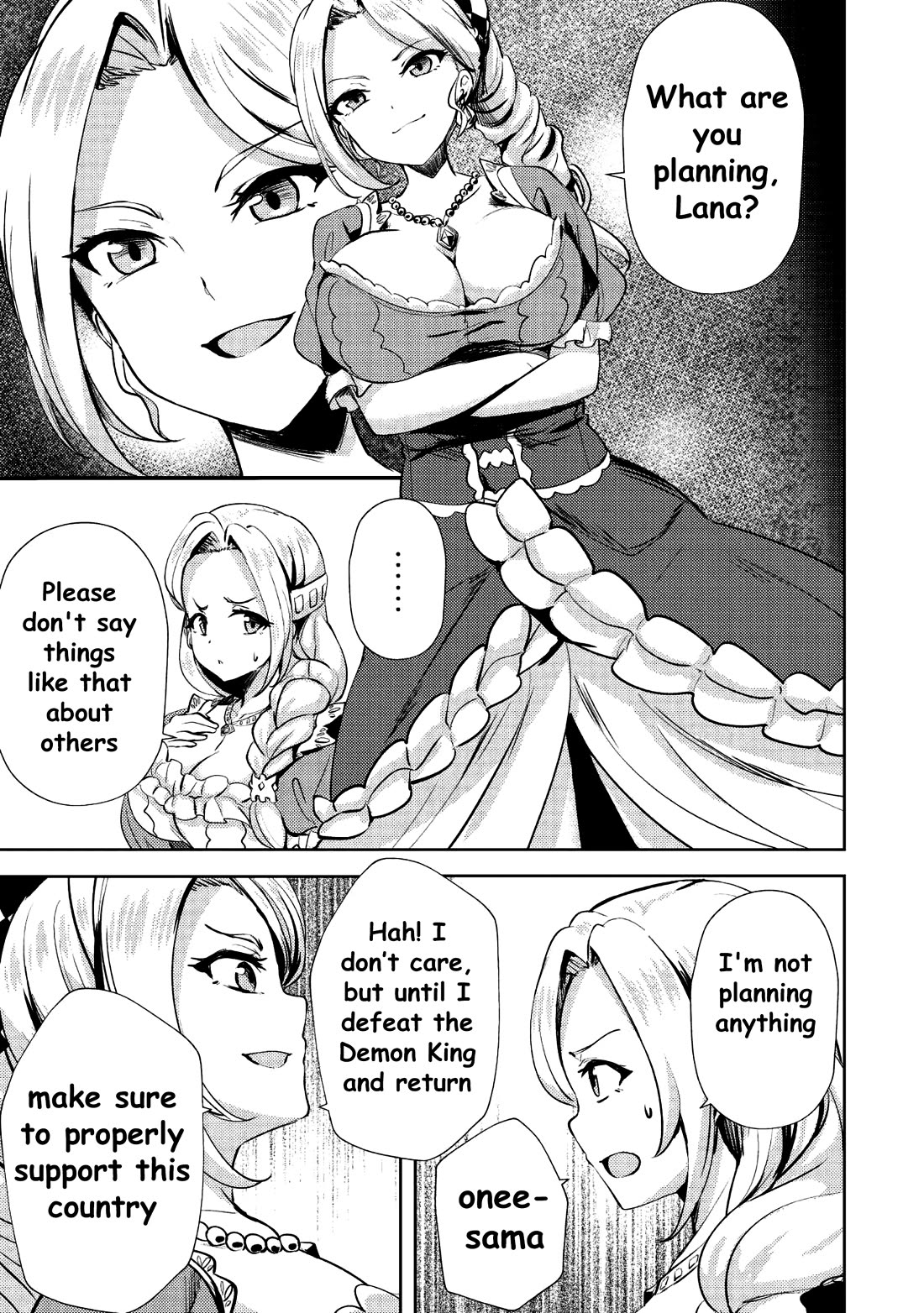 Ane ga Kensei de Imouto ga Kenja de Chapter 8 page 14 - Chapter 8: Chapter 8 Lana and Hana