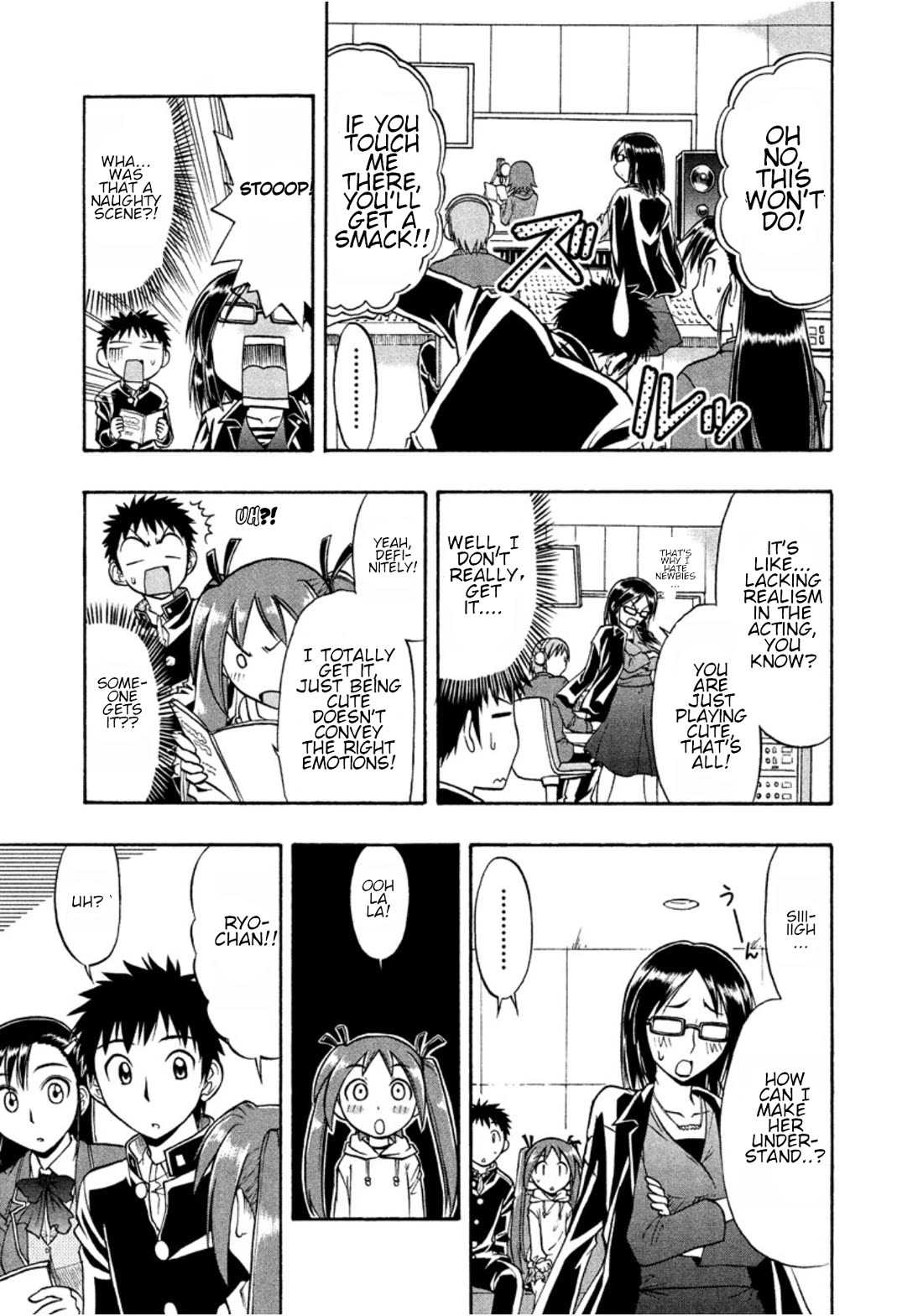 Ane Komi Chapter 11 page 13 - Chapter 11: The daily hustle and bustle of an anime production set!
