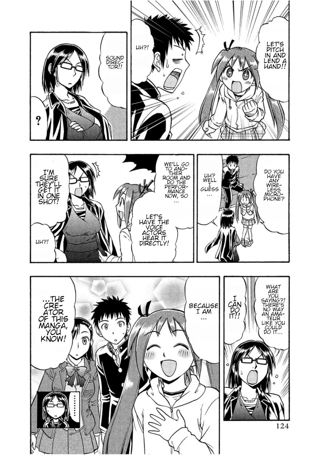 Ane Komi Chapter 11 page 14 - Chapter 11: The daily hustle and bustle of an anime production set!