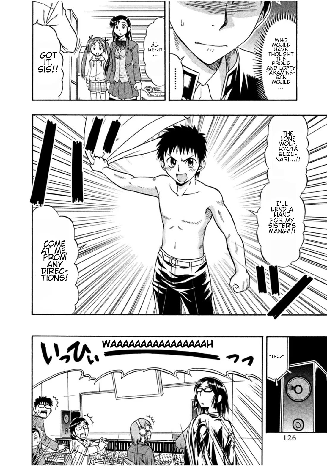 Ane Komi Chapter 11 page 16 - Chapter 11: The daily hustle and bustle of an anime production set!